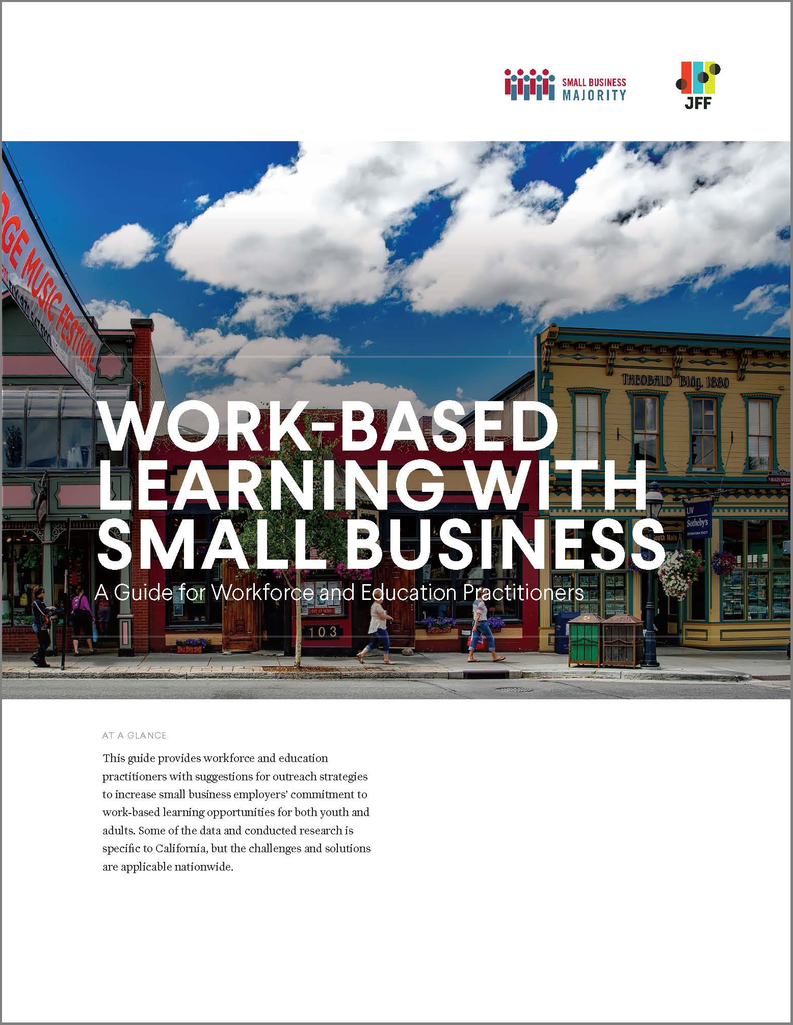 Cover of a guide titled 