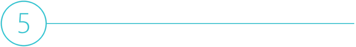 Logo of Channel 5 with a teal circular design containing the number 5 and the words 